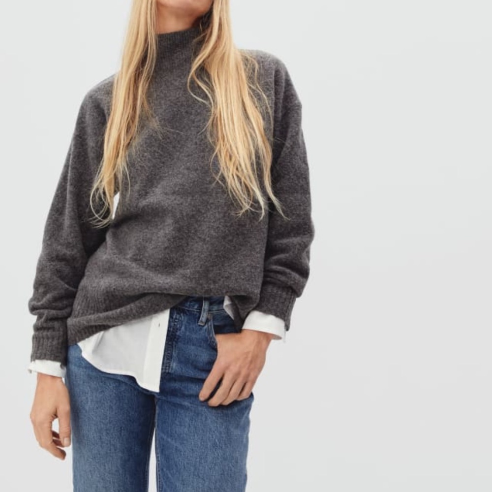 Everlane Cozy-Stretch Pullover